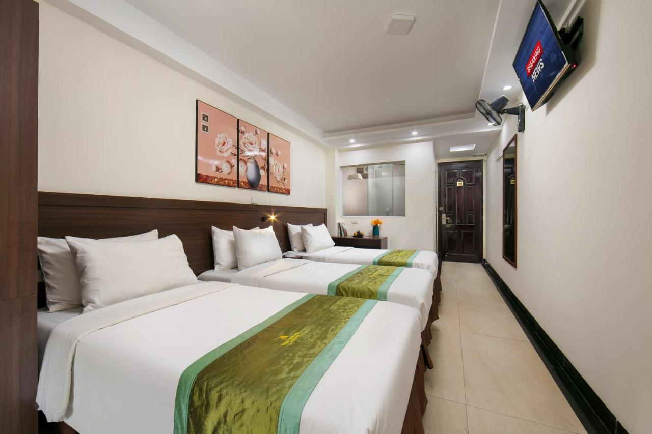Nhan Hoa Hotel Hanoi Exterior foto