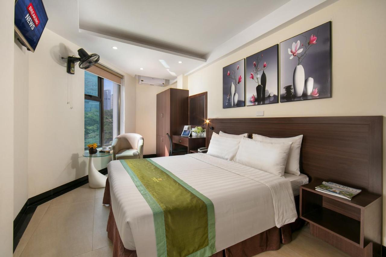 Nhan Hoa Hotel Hanoi Exterior foto